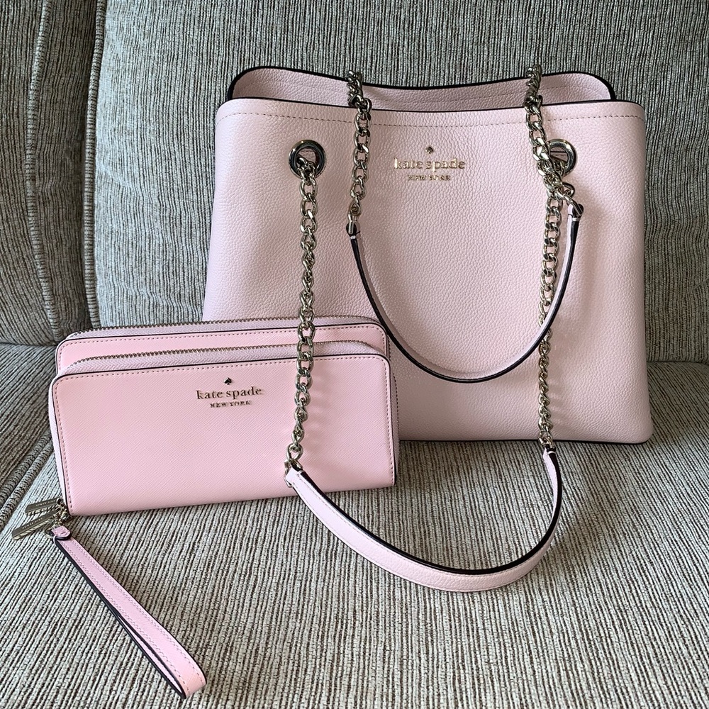 Kate Spade Handbag Purse and Wristlet Wallet